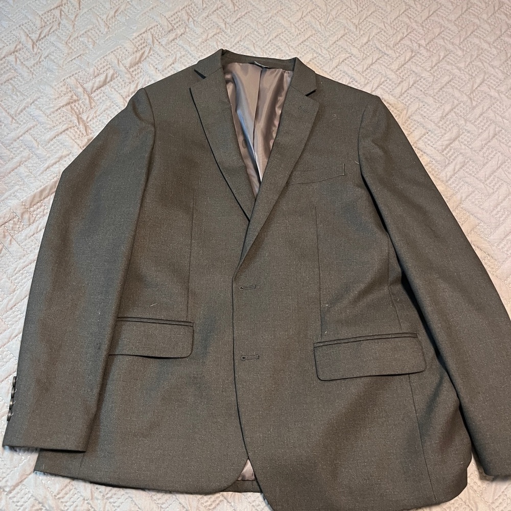 Haggar Charcoal Men's Suit Jacket